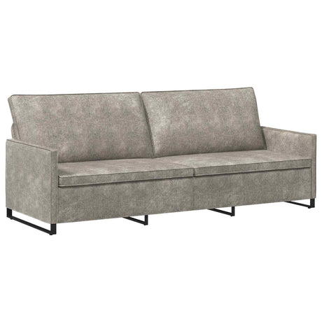Faux Suede Fabric 3+1 Seater Sofa Set 220cm Wide - Vantage Home