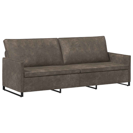 Faux Suede Fabric 3+1 Seater Sofa Set 220cm Wide - Vantage Home