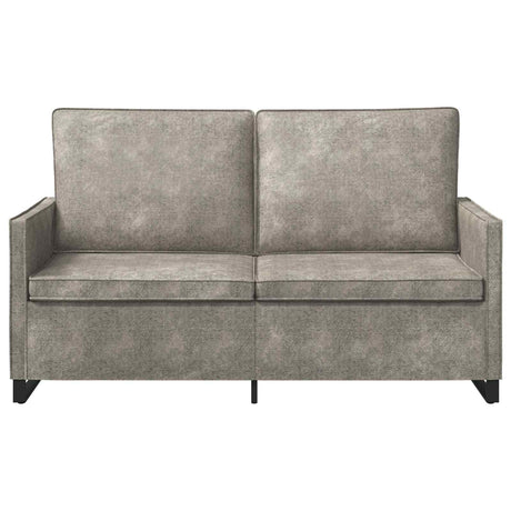 Faux Suede Fabric 2 Seater Sofa 150cm Wide With Metal Frame - Vantage Home