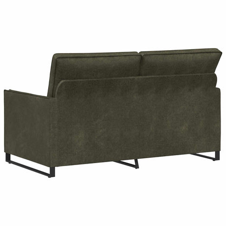 Faux Suede Fabric 2 Seater Sofa 150cm Wide With Metal Frame - Vantage Home