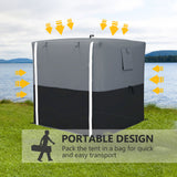 Fibreglass Pop Up Gazebo 180cm Width x 180cm Depth With Accessories - Velmora