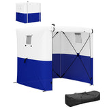 Fibreglass Pop Up Gazebo 180cm Width x 180cm Depth With Accessories - Velmora