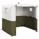 Fibreglass Pop Up Gazebo 180cm Width x 180cm Depth With Accessories - Velmora