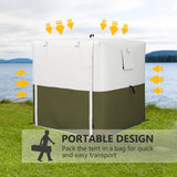 Fibreglass Pop Up Gazebo 180cm Width x 180cm Depth With Accessories - Velmora