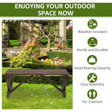 Fir Wood 2 Seater Garden Bench With Wheel-Shaped Legs - Velmora