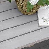 Fir Wood 2 Seater Garden Bench With Wooden Cart Wagon Wheel - Velmora