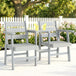 Fir Wood 2 Seater Garden Bench Loveseat - Velmora