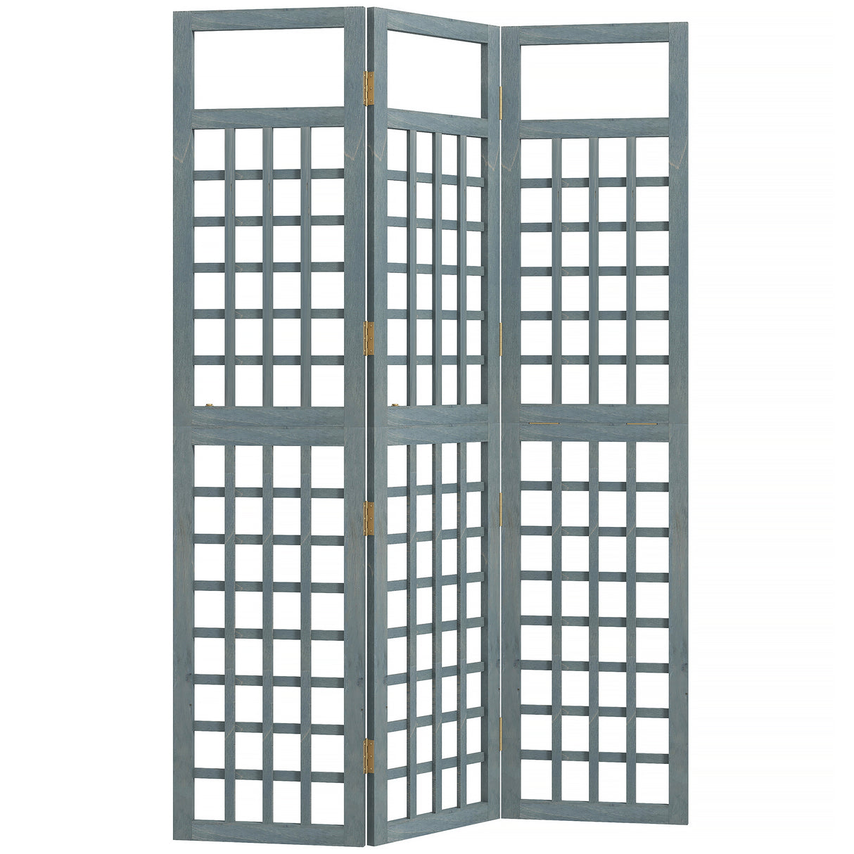 Fir Wood Foldable Garden Privacy Screen 120cm Wide - Velmora