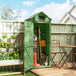 Fir Wood Outdoor Garden Storage Shed 77cm Wide - Velmora
