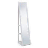 Floor Standing Mirror With Storage - Fresco