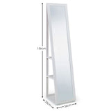 Floor Standing Mirror With Storage - Fresco