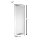 Glass Frameless Standing Dressing Mirror - Deco