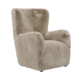 Fur Fabric Occasional Chair - Bear