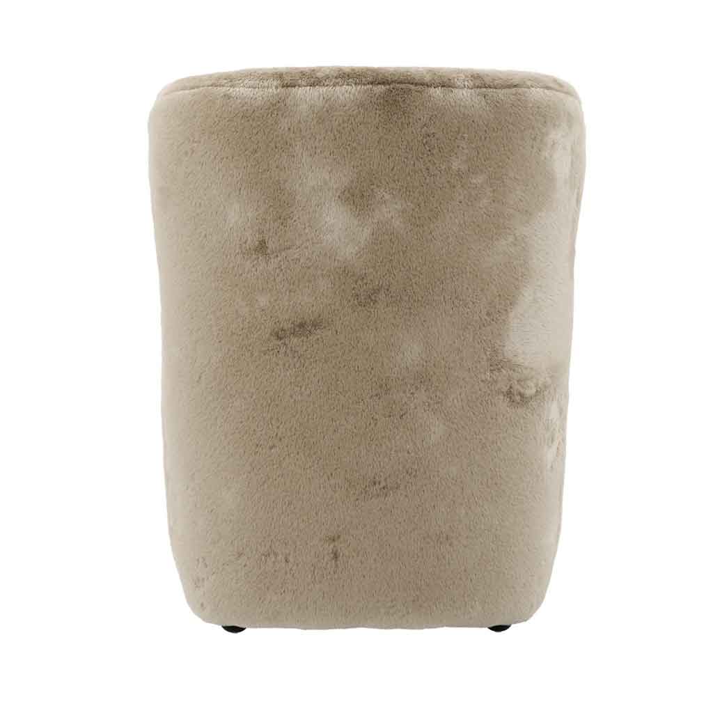 Fur Fabric Occasional Chair - Bear
