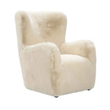 Fur Fabric Occasional Chair - Bear