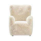 Fur Fabric Occasional Chair - Bear
