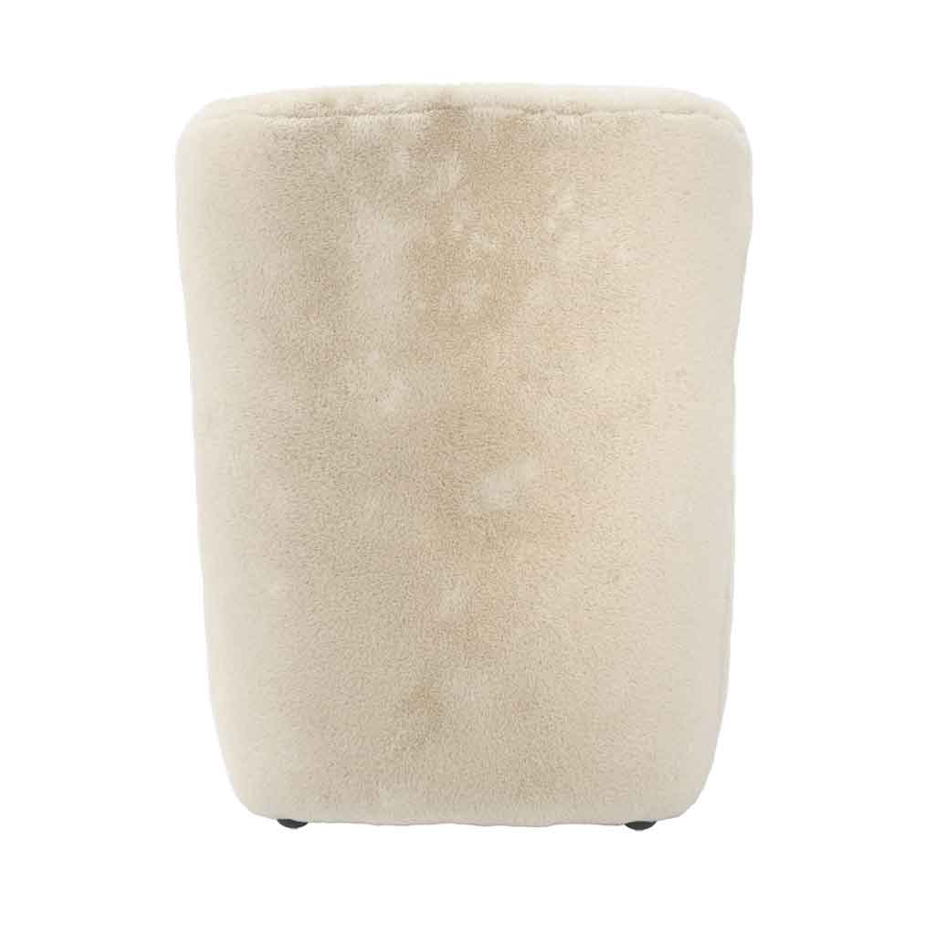 Fur Fabric Occasional Chair - Bear