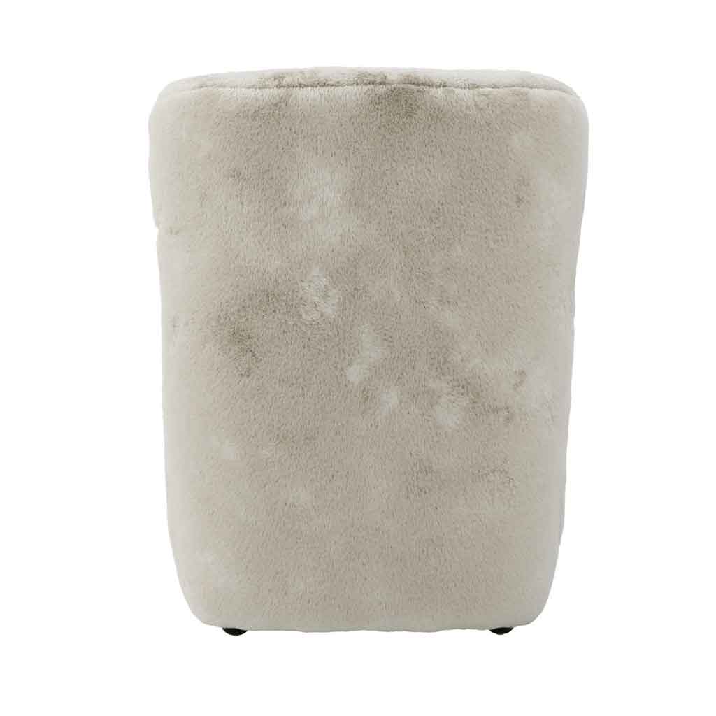 Fur Fabric Occasional Chair - Bear