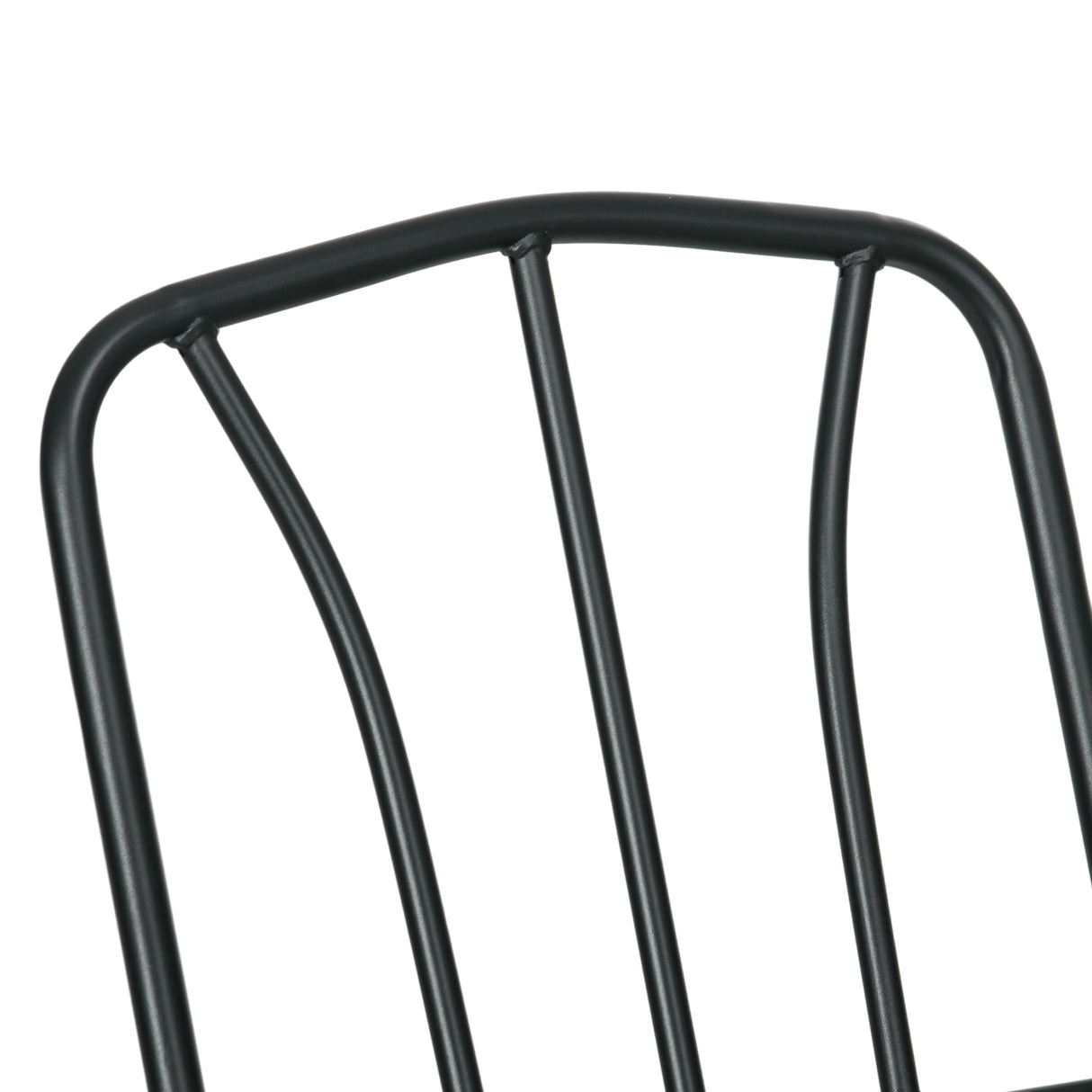 Galvanised Steel 7 Pieces Minimal Garden Dining Set With Cushions And Parasol Hole - Velmora