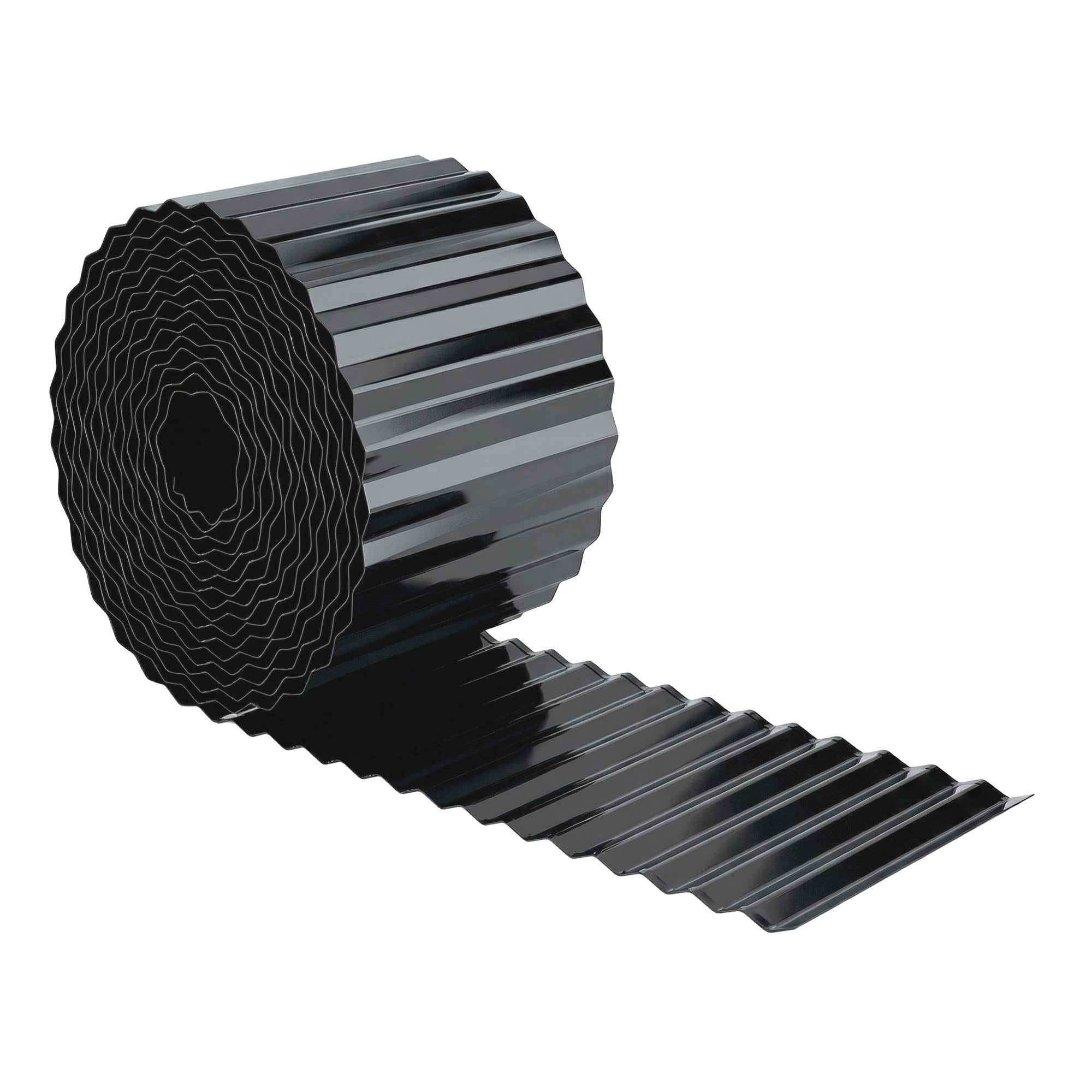 Galvanised Steel Garden Edging Border 650cm Wide - Velmora