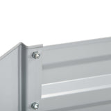 Galvanised Steel Outdoor Garden Planter Box 180cm Wide - Velmora