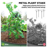 Galvanised Steel Outdoor Garden Planter Box 181cm Wide in Set Of 2 - Velmora