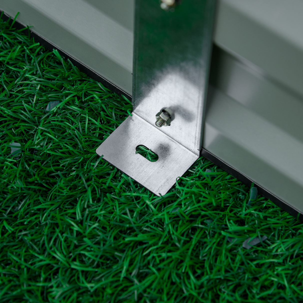 Galvanised Steel Outdoor Garden Planter Box 241cm Wide - Velmora