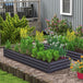 Galvanised Steel Outdoor Garden Planter Box 241cm Wide - Velmora