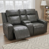 Genuine Leather 2 Seater Sofa Electric Recliner - Barcelona