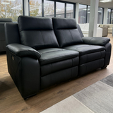 Genuine Leather 2 Seater Sofa Electric Recliner - Boston