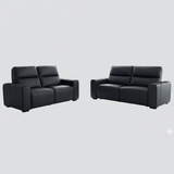 Genuine Leather 3 + 2 Seater Sofa Set Electric Recliner - Bellagio