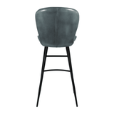 Genuine Leather Bar Stool - Lars