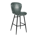 Genuine Leather Bar Stool - Lars