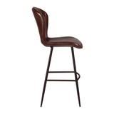 Genuine Leather Bar Stool - Lars