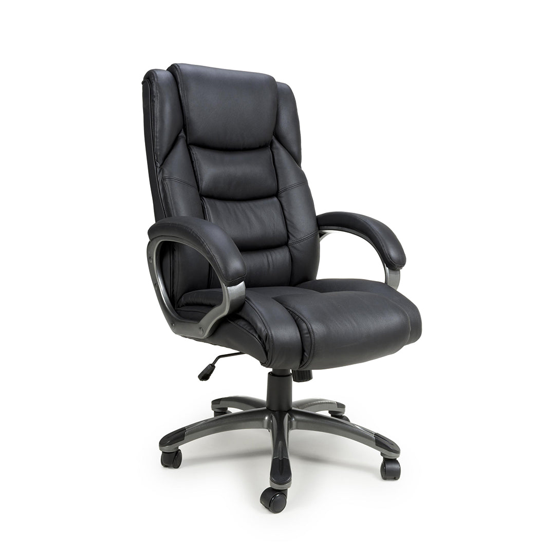 Genuine Leather Home And Office Chair - Regent