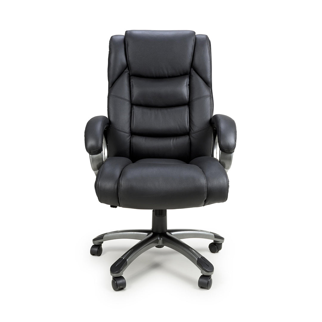 Genuine Leather Home And Office Chair - Regent