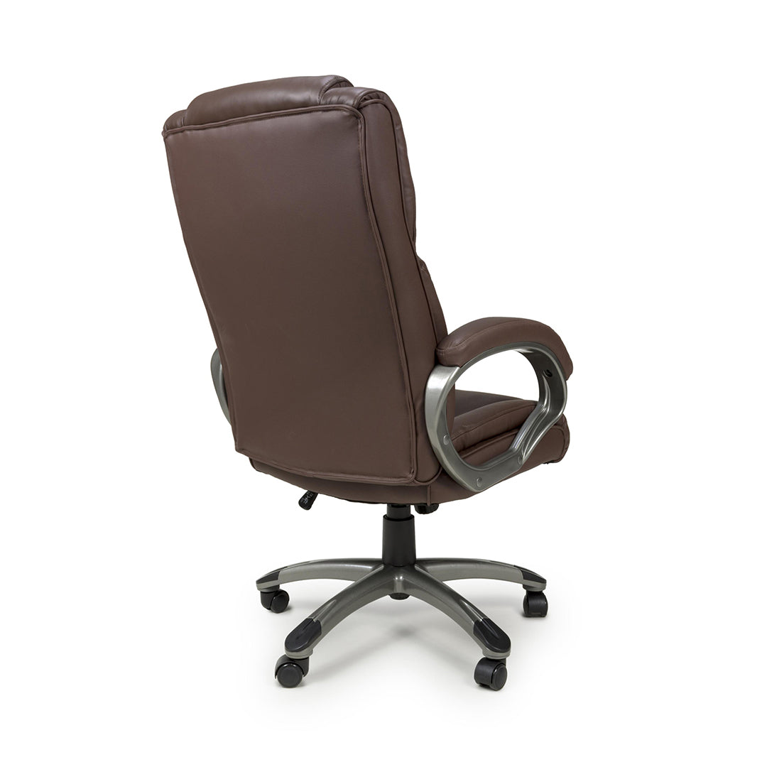 Genuine Leather Home And Office Chair - Regent