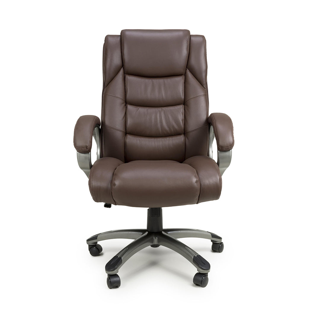 Genuine Leather Home And Office Chair - Regent