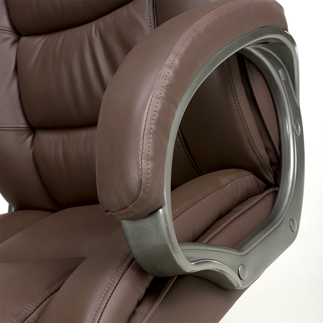 Genuine Leather Home And Office Chair - Regent