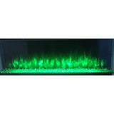 Glass 3D Panoramic Electric Fire 71 Inch - Luvelle