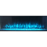 Glass 3D Panoramic Electric Fire 80 Inch - Luvelle