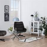 Glass Coffee Table 82cm Wide Round - Heaven