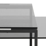 Glass Coffee Table in Set Of 2 - Katrine