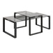 Glass Coffee Table in Set Of 2 - Katrine
