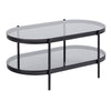 Glass Coffee Table Oval - Bayonne