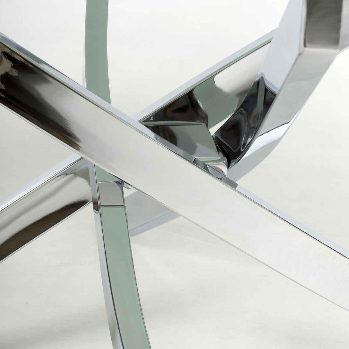 Glass Coffee Table Rectangular in White Marble Effect - Astoria