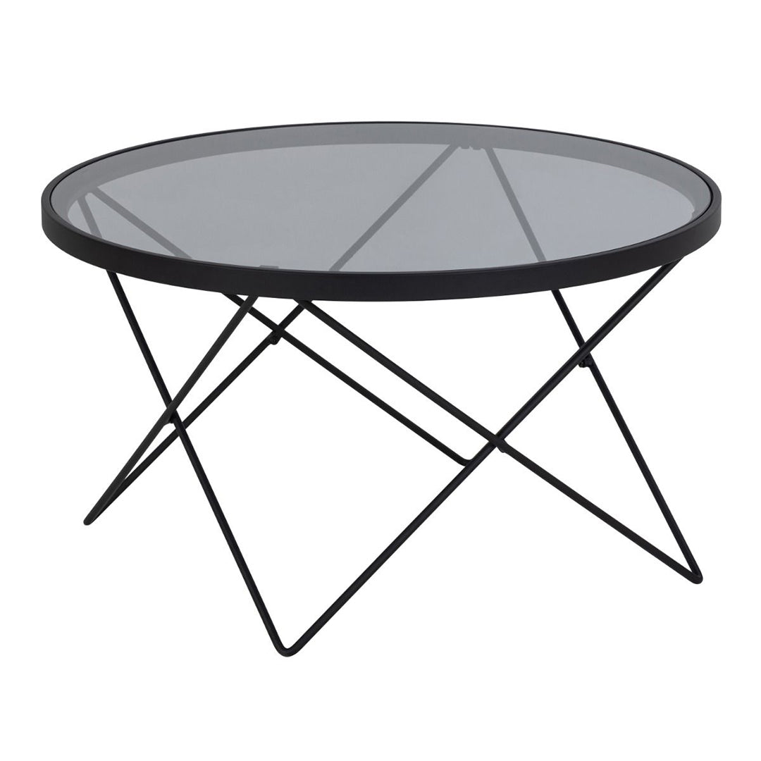 Glass Coffee Table Round - Cuxton