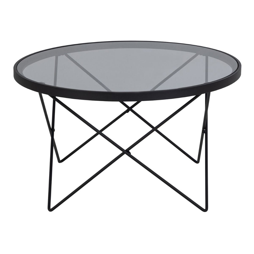 Glass Coffee Table Round - Cuxton