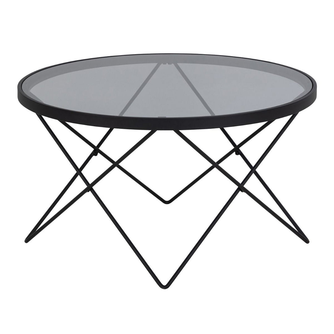 Glass Coffee Table Round - Cuxton