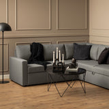 Glass Coffee Table Round - Halstow